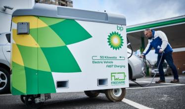 BP trials FreeWire EV charging system