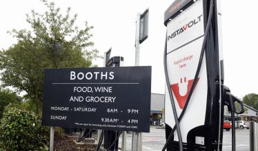 Booths rolls out InstaVolt rapid chargers