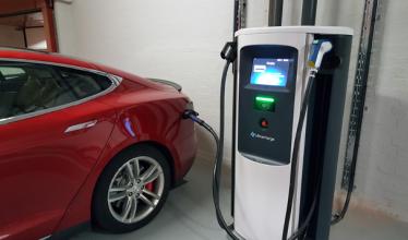 Chargemaster Ultracharger units installed at London Q Park sites