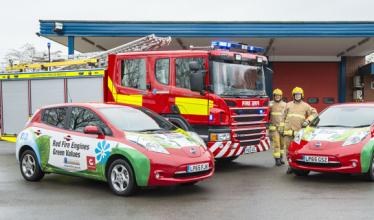 Fire service goes green with new fleet of Leafs