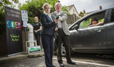 Shropshire council unveils first publicly accessible EV charging points