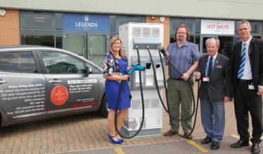 Essex county council install three new rapid EV charging points