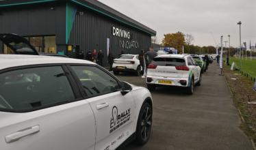 EV Rally of Scotland sets off from home of COP26