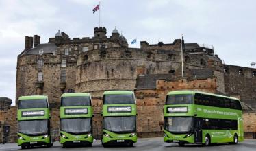 Edinburgh receives four electric double-decker buses