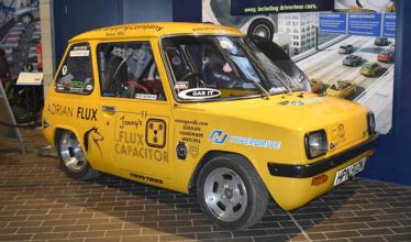 Flux Capacitor goes on show at Beaulieu