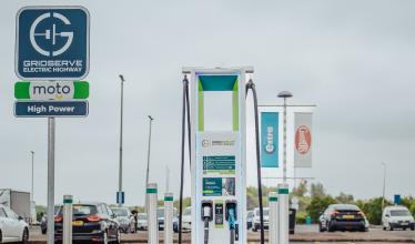 GRIDSERVE and Moto open Electric Super Hub on M25