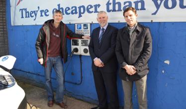 Public charge points installed by Liverpool taxi firm