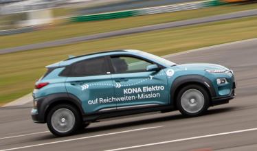 Distance record for Hyundai Kona Electric