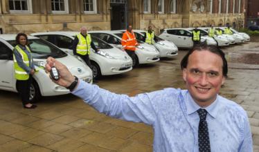 City Council trials Nissan Leafs as it plans to electrify its fleet
