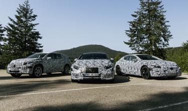 Mercedes Benz EQS the first of six new EVs due