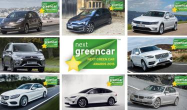Next Green Car Awards 2015 recognise top plug-in models