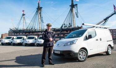 Portsmouth Naval Base turns to electric fleet