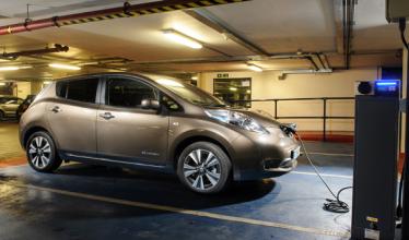 Nissan Leaf part of London Uber EV project