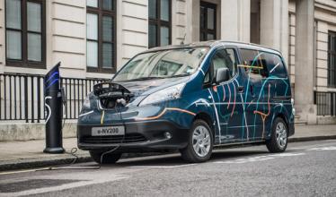 Nissan e-NV200 makes a zero emission mobile workspace