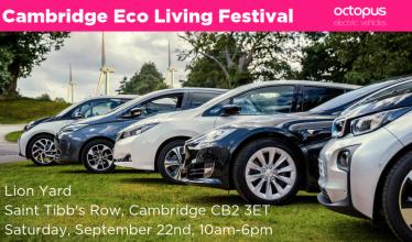 Octopus EV at Cambridge Eco Living Festival