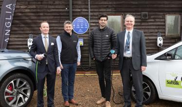 Open fast EV charging network Plug In Suffolk launched