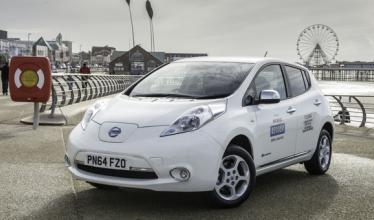 Nissan LEAF chosen by Blackpool Taxi Company