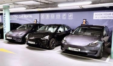 Westfield London partners with EV car hire service UFODRIVE