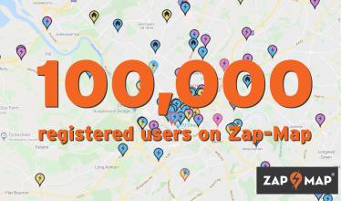 Zap-Map welcomes 100,000th registered user