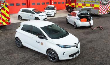 Renault Zoe electrifies Scottish Fire and Rescue Service fleet