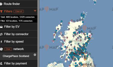 Improved service for ChargePlace Scotland users