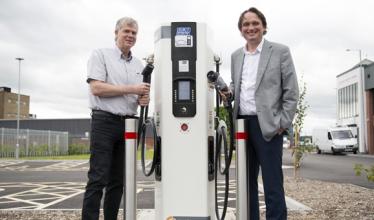 Rapid charger installed at Leicester Sports Arena