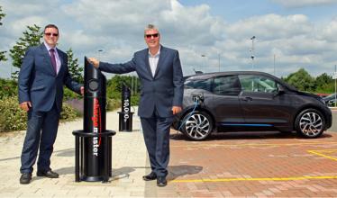 10,000th EV charging point installed by Chargemaster 