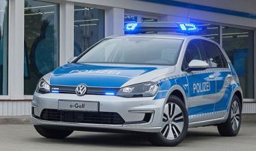 German police force go electric with new Volkswagen e-Golf