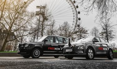 Free Now offering EVs as default option in the UK