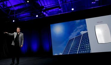 Musk promotes use of solar energy with new Tesla power wall