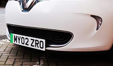 Green number plates for EVs get the green light