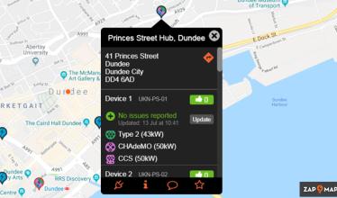 Dundee opens new EV charging hub