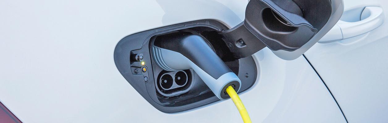 Charging a VW e-Golf at home