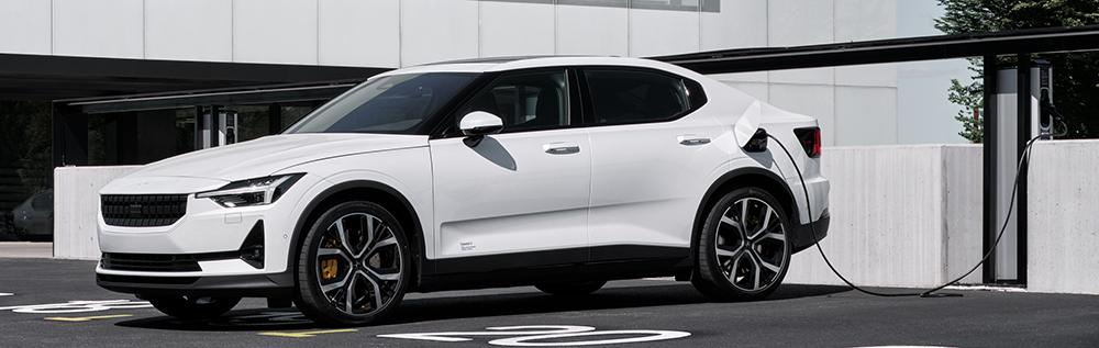 Charging a Polestar 2 on public networks