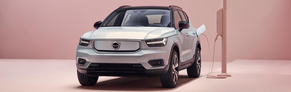 Charging a Volvo XC40 Recharge at home