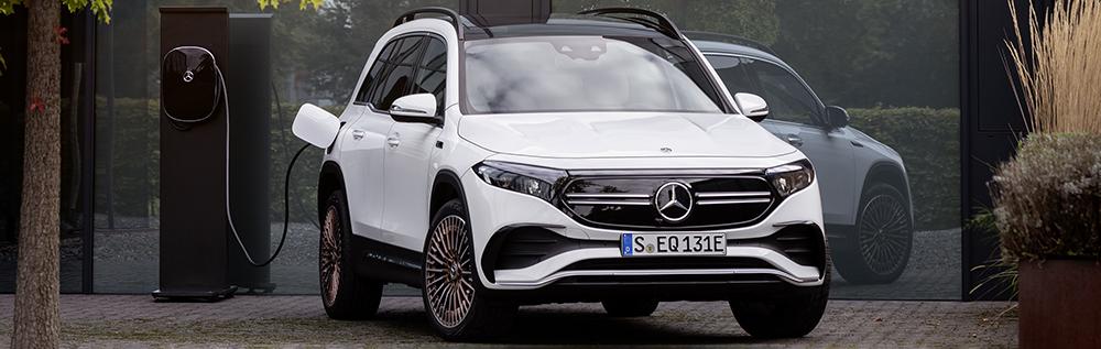 Charging a Mercedes-Benz EQB at home