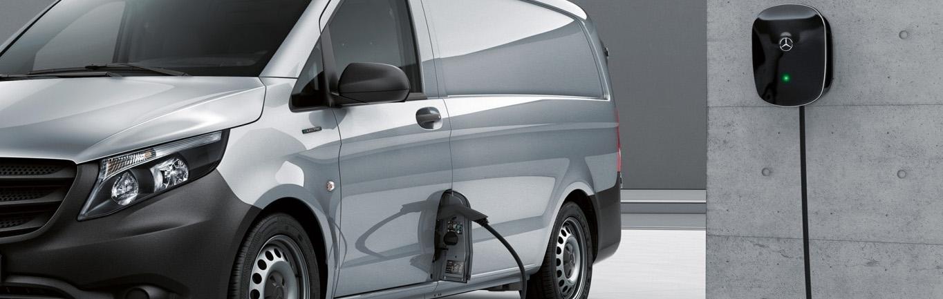 How to charge a Mercedes Benz eVito