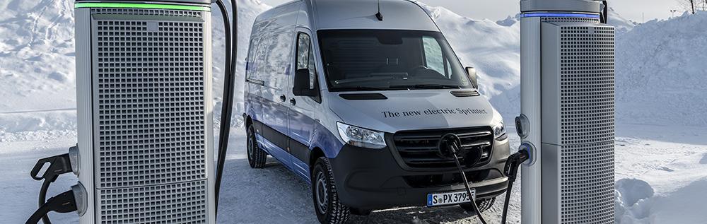 How to charge a Mercedes Benz eSprinter